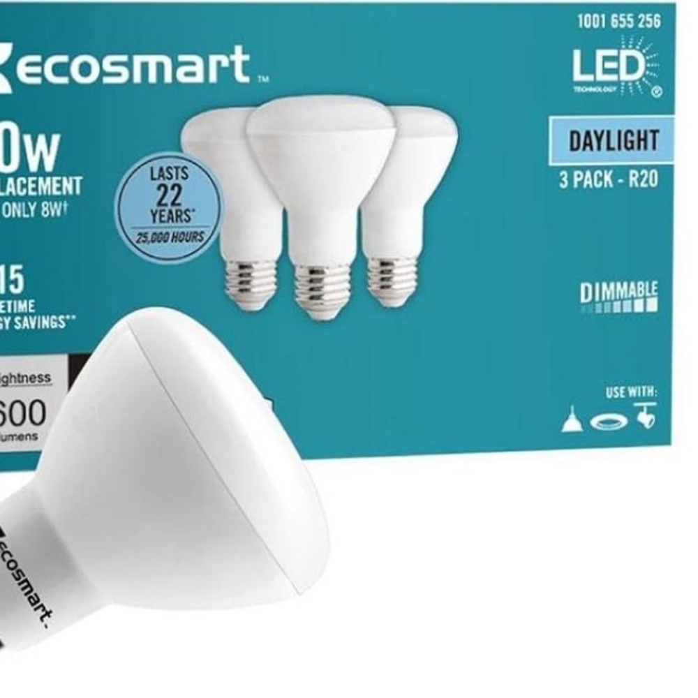 ECOSMART 75w LED DAYLIGHT DIMMABLE REPLACEMENT